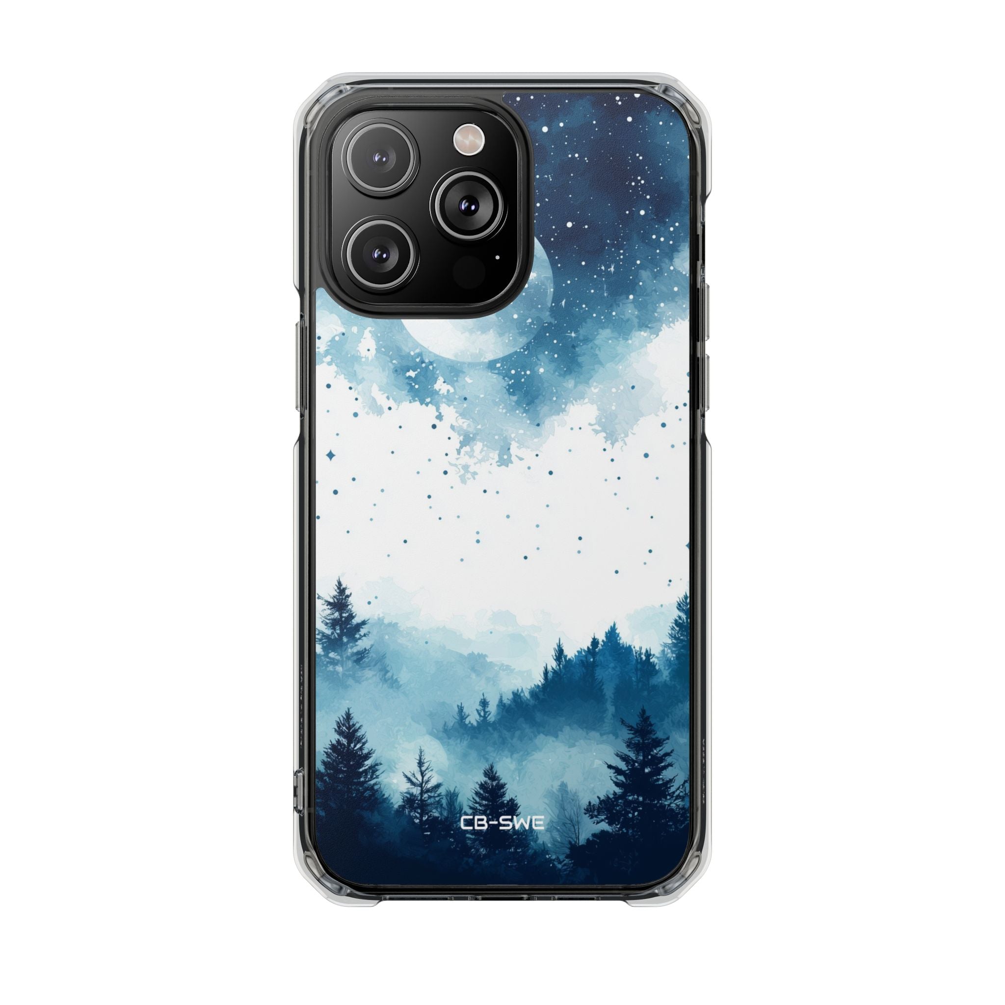 Celestial Waves Flow iPhone Case - Impact