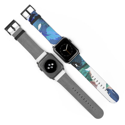 Blue Bloom - Watch Band
