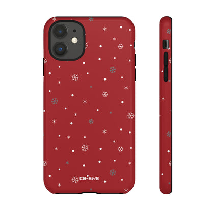 Snowflakes Dance Joyfully - iPhone Case