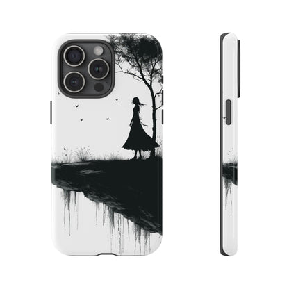 Cliffside Silhouette iPhone 15 Pro Max Case - Tough