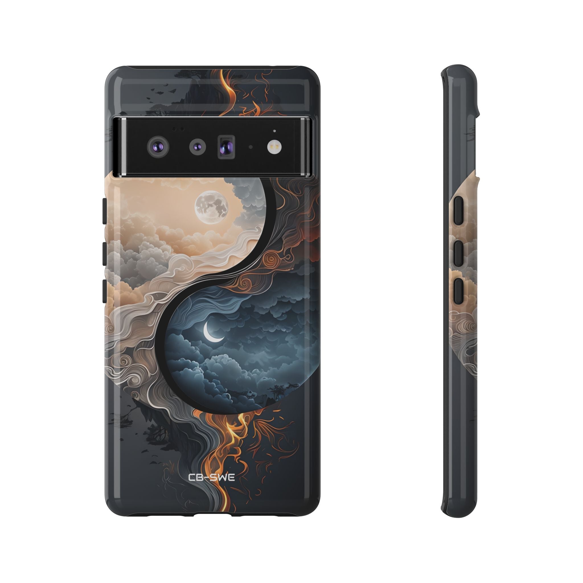 Moonlit Elemental Harmony - Google Pixel Case