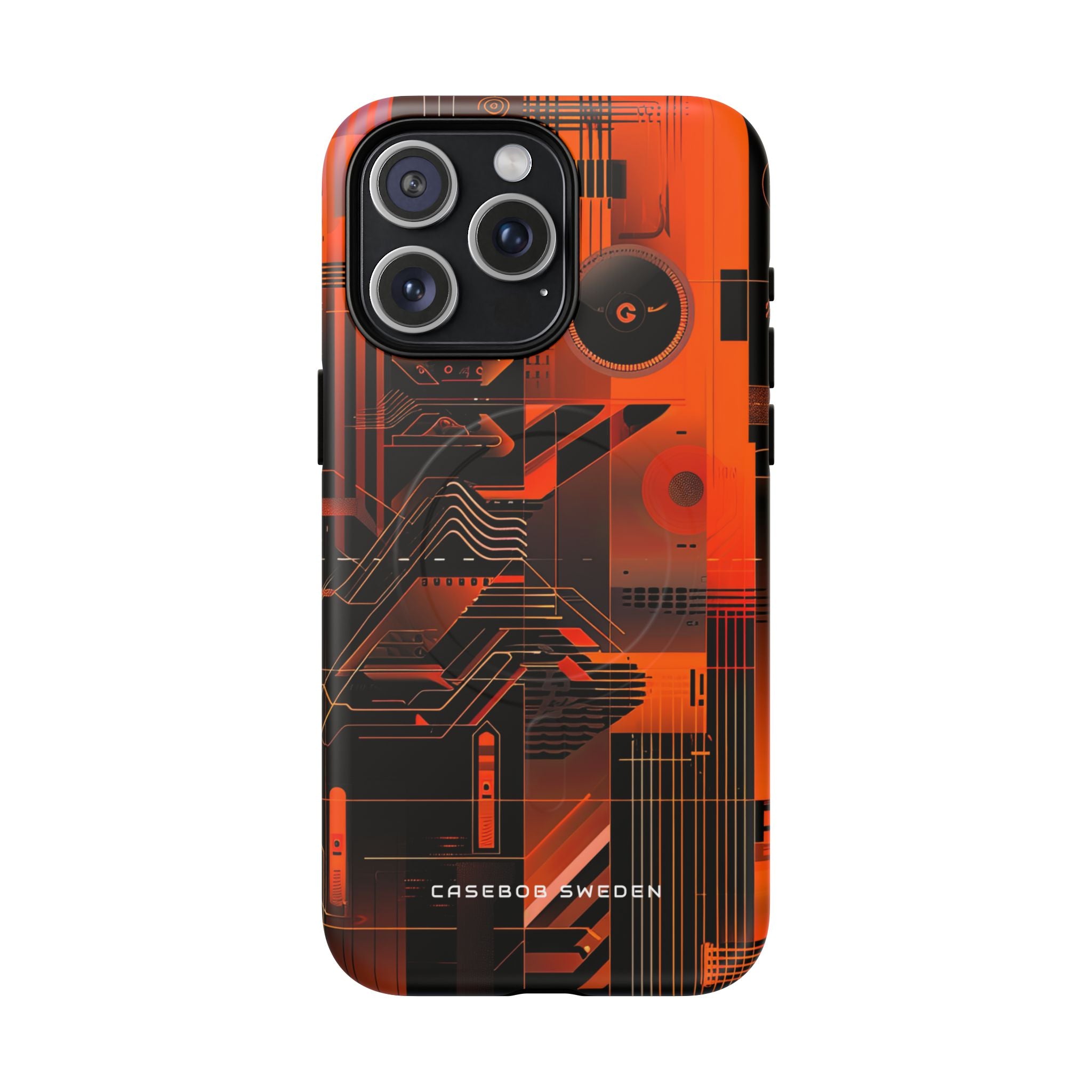 Gradient Circuitburst iPhone 15 | Tough+ Phone Case