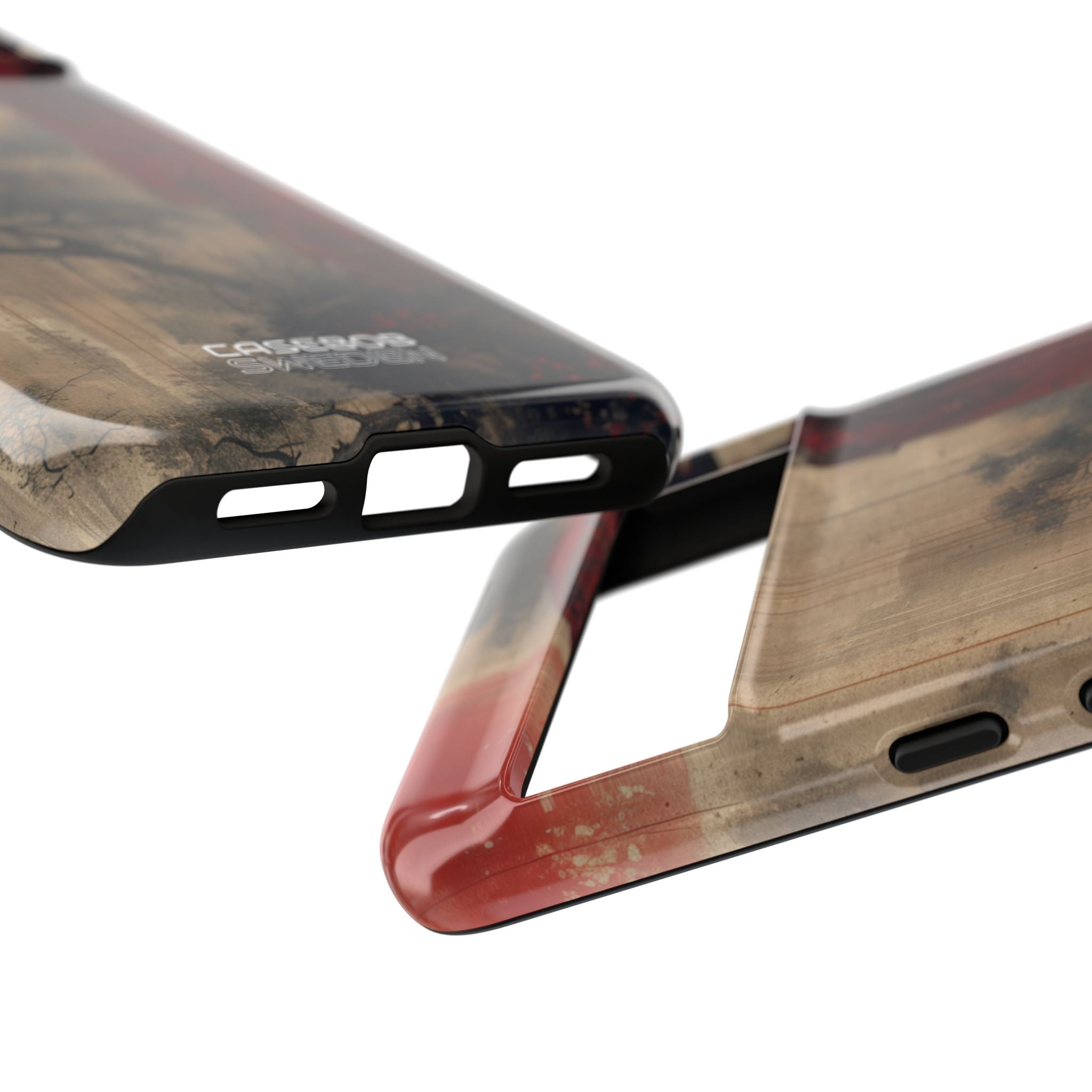 Vista Ombrello Cremisi Google Pixel 8 - Tough