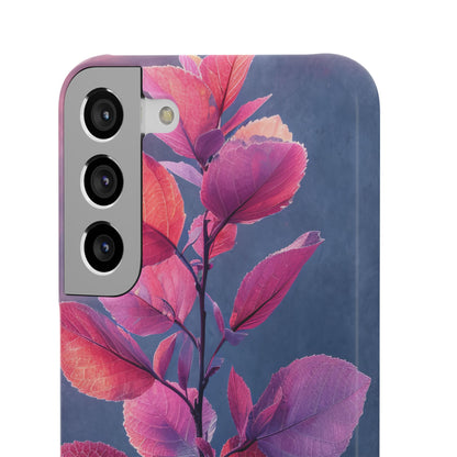 Pink Blue Nature - Slim Samsung S22 Phone Case