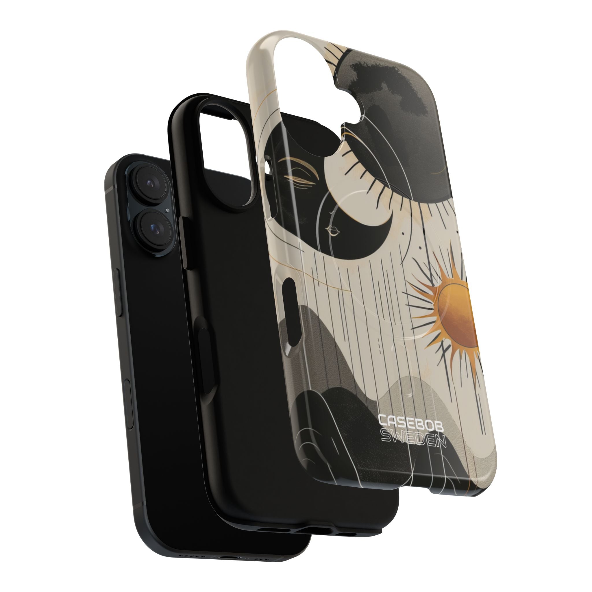 Moon Sun Harmony iPhone 16 - Tough+