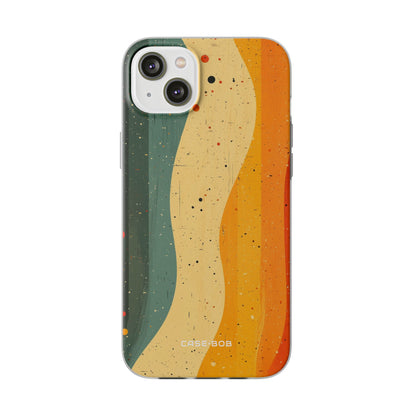 Wavy Forest Veil iPhone 14 Plus Case - Soft