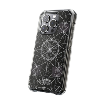 Symmetric Line Bloom iPhone 15 - Impact Clear+
