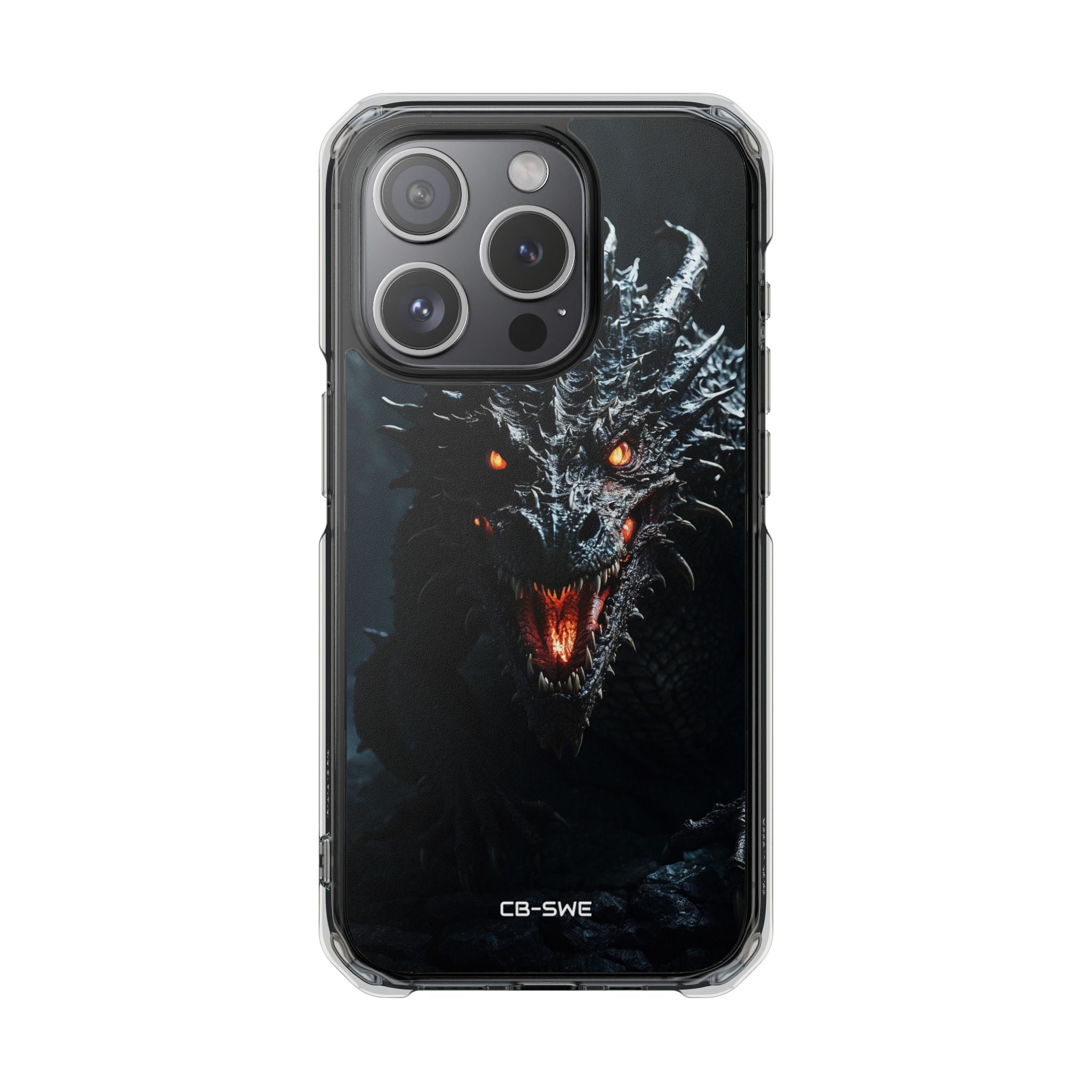 Fierce Dragon Roars iPhone Case - Impact