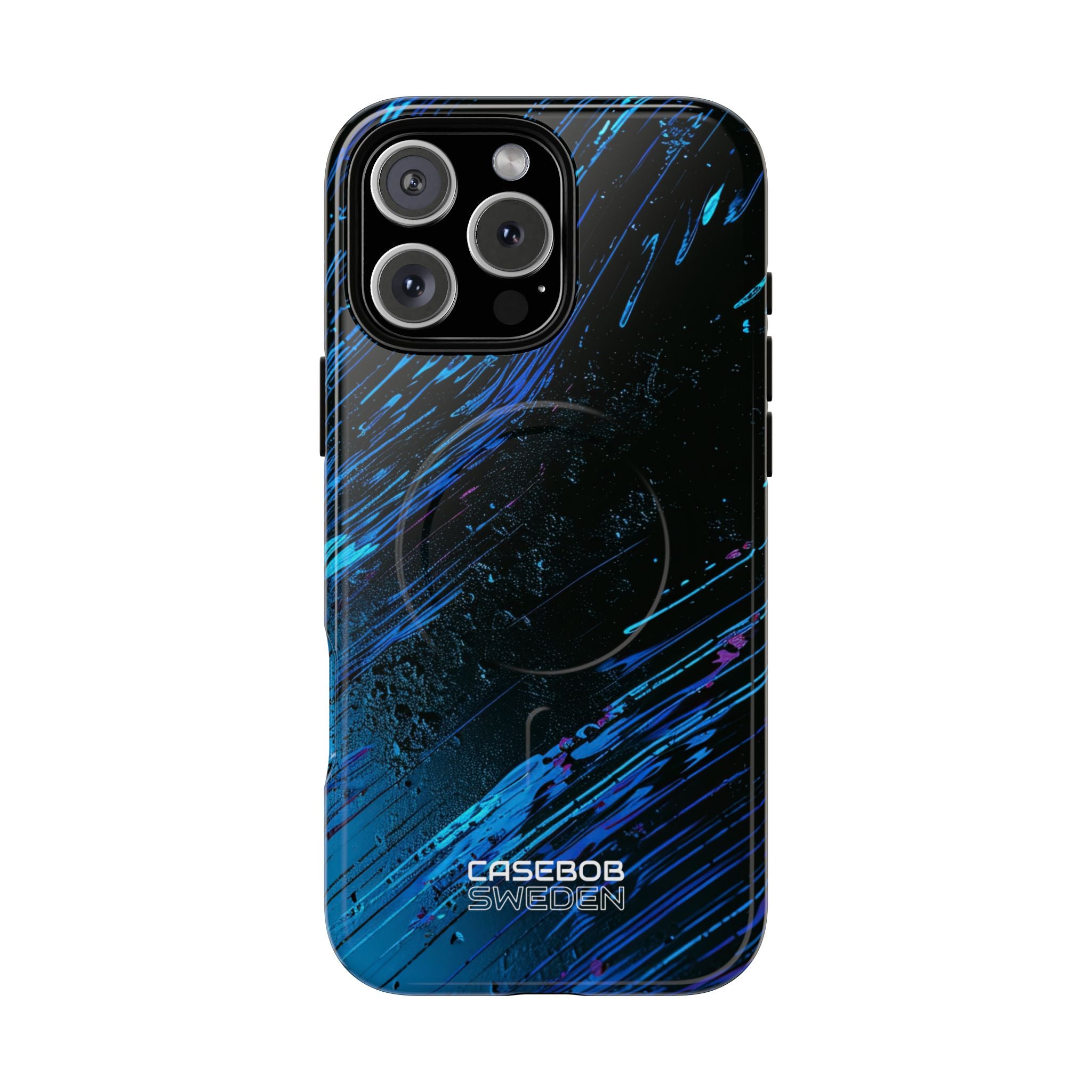 Midnight Blue Currents iPhone 16 - Tough+