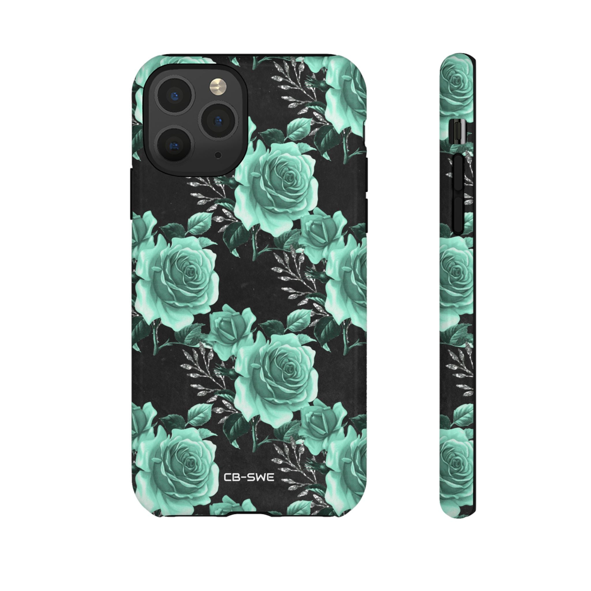 Turquoise Rose Symphony - iPhone Case