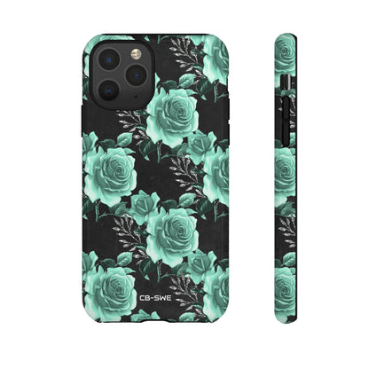 Turquoise Rose Symphony - iPhone Case