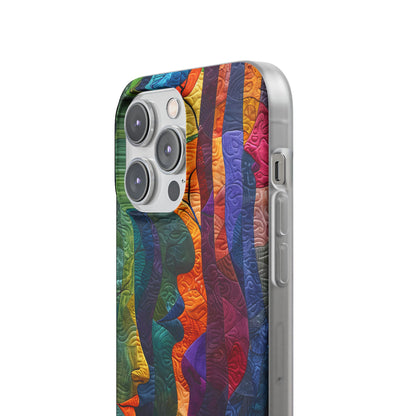 Interwoven Vibrance | Flexible Phone Case for iPhone