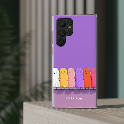 Colorful Ghosts Samsung S22 Ultra Case - Soft