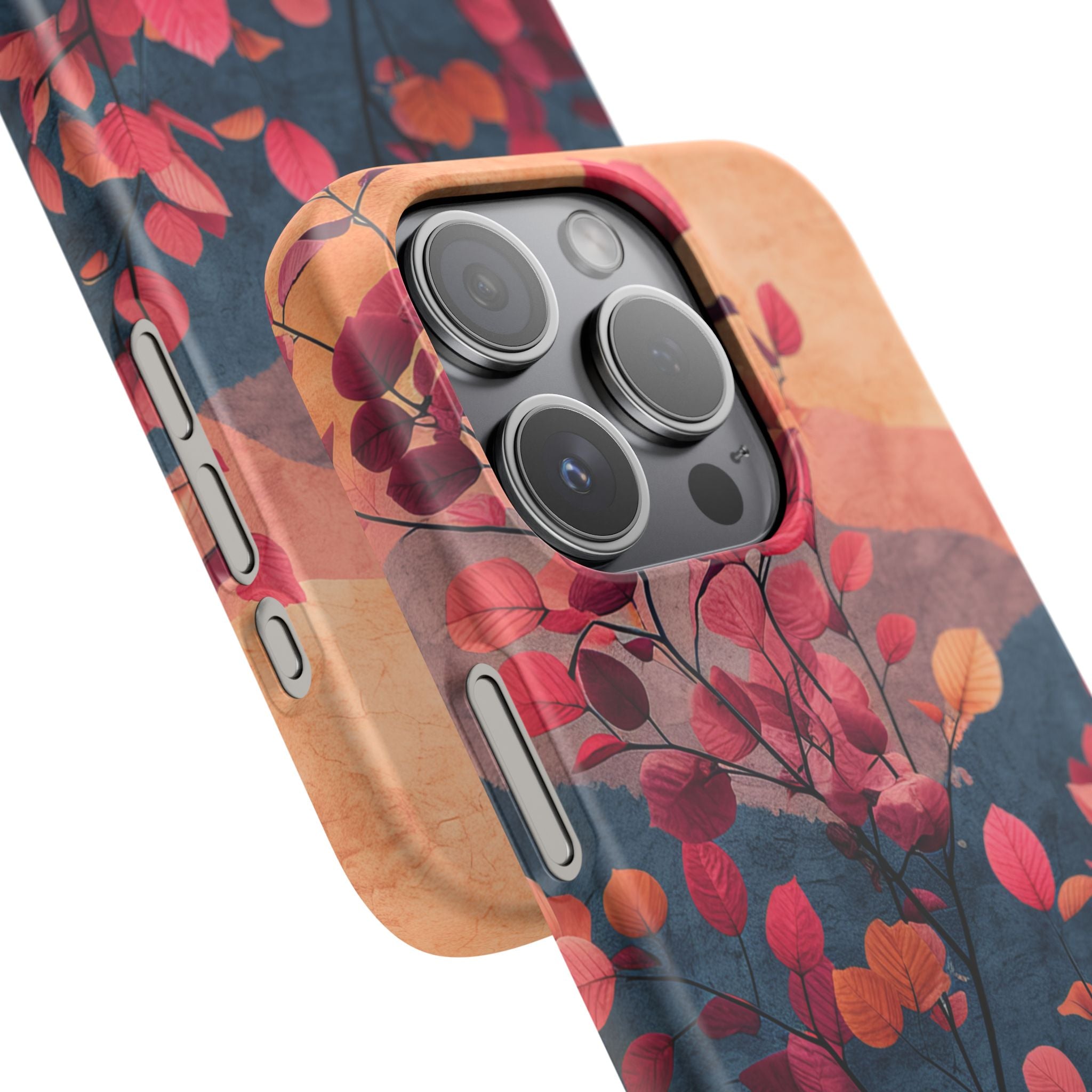 Vibrant Floral Harmony iPhone 15 - Slim Phone Case