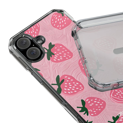 Summer Strawberry Delight iPhone Case - Impact