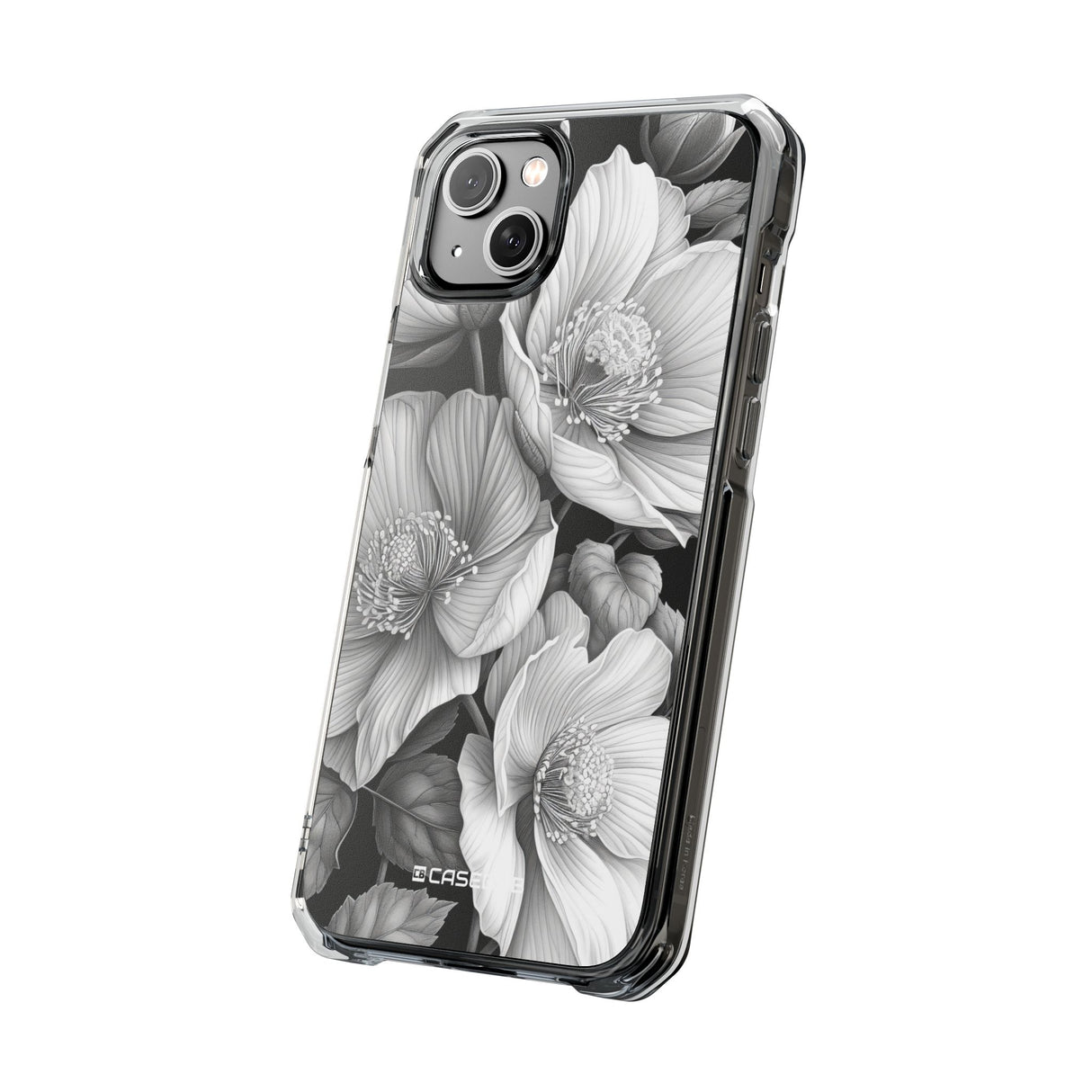 Botanical Elegance - Phone Case for iPhone (Clear Impact - Magnetic)