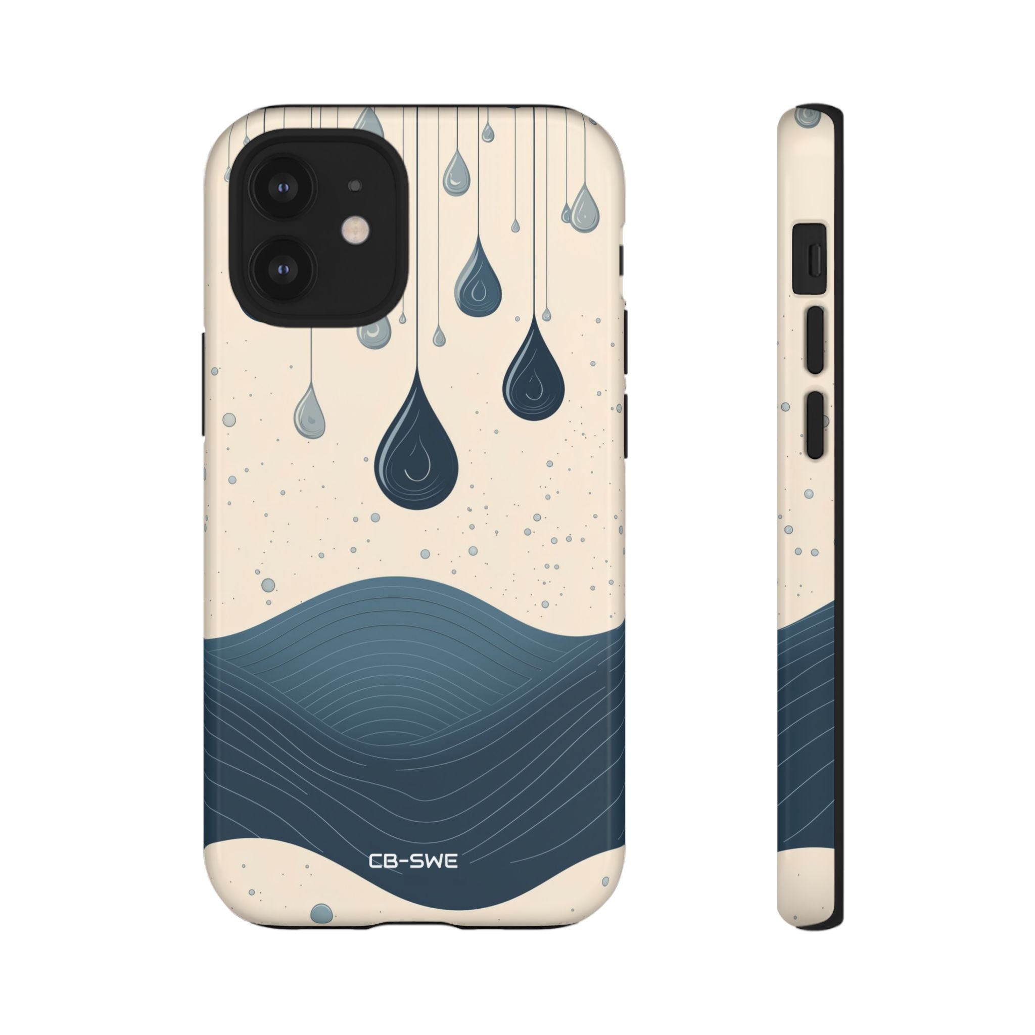 Gentle Waves Flow - iPhone Case