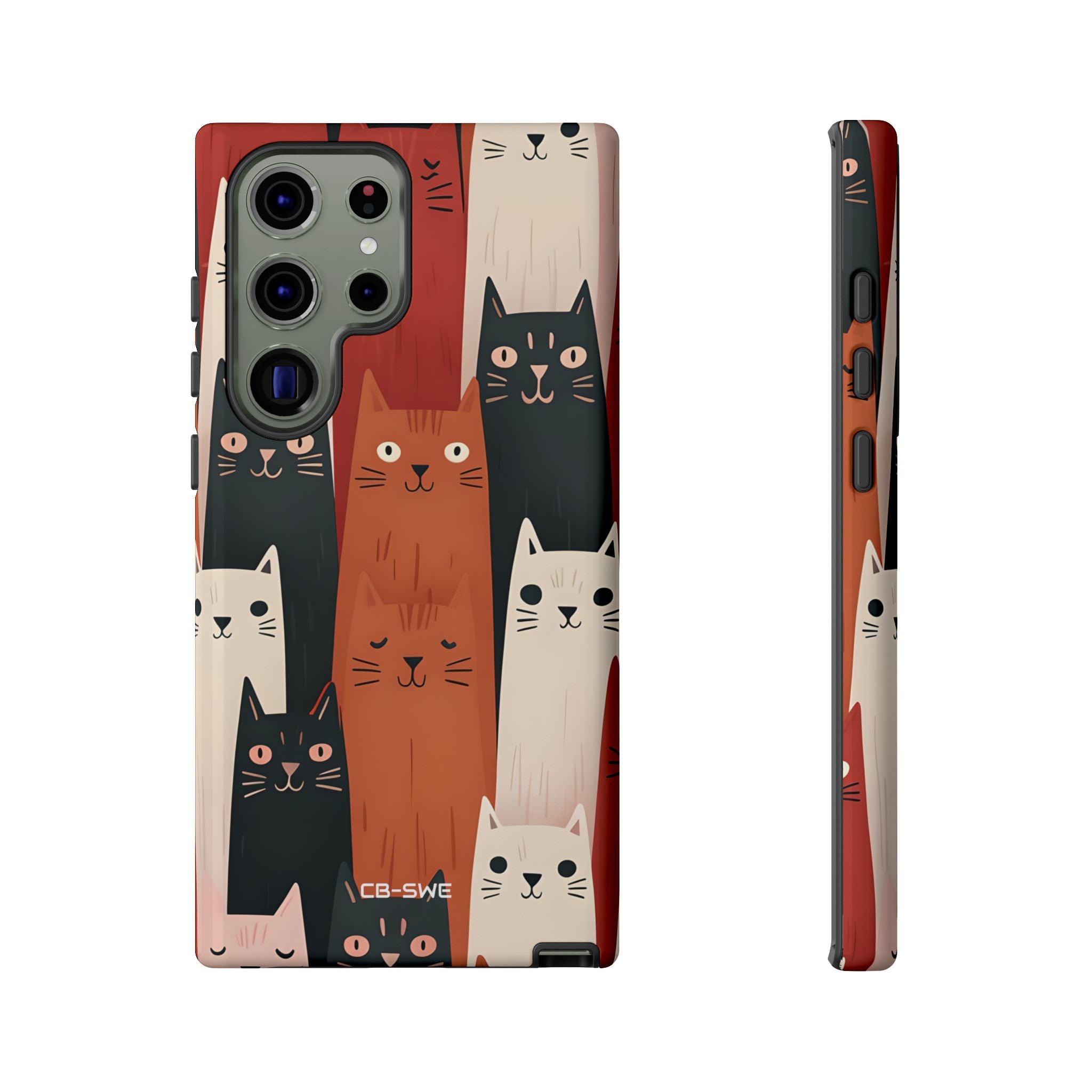 Whimsical Cat Assembly - Samsung Case