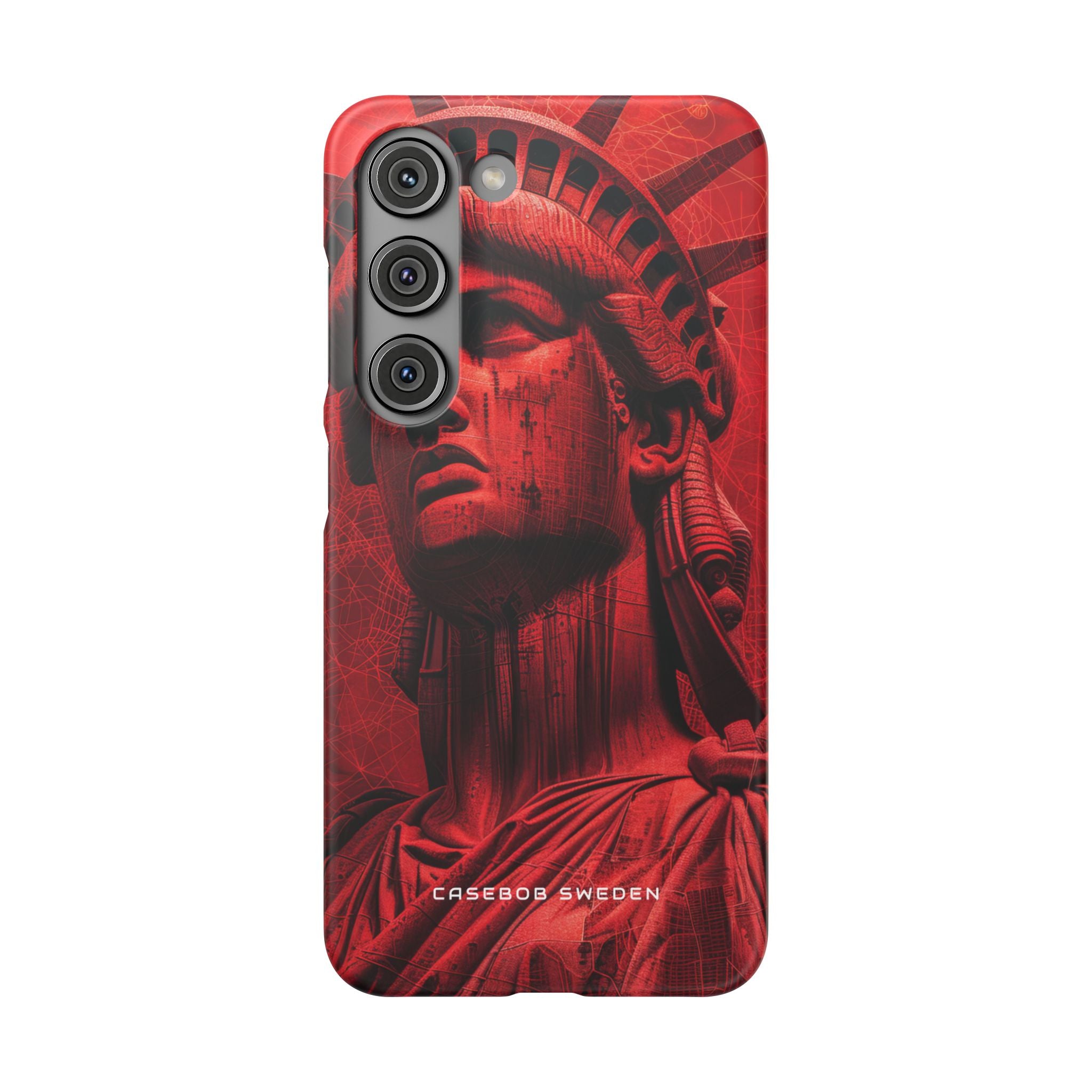 Zen Red Liberty Vision Samsung S23 - Slim Phone Case