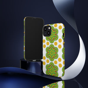 Lime Mandela - Protective Phone Case