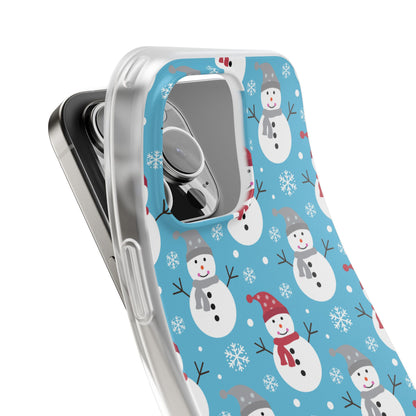 Snowman Parade iPhone 16 Pro Max Case - Soft
