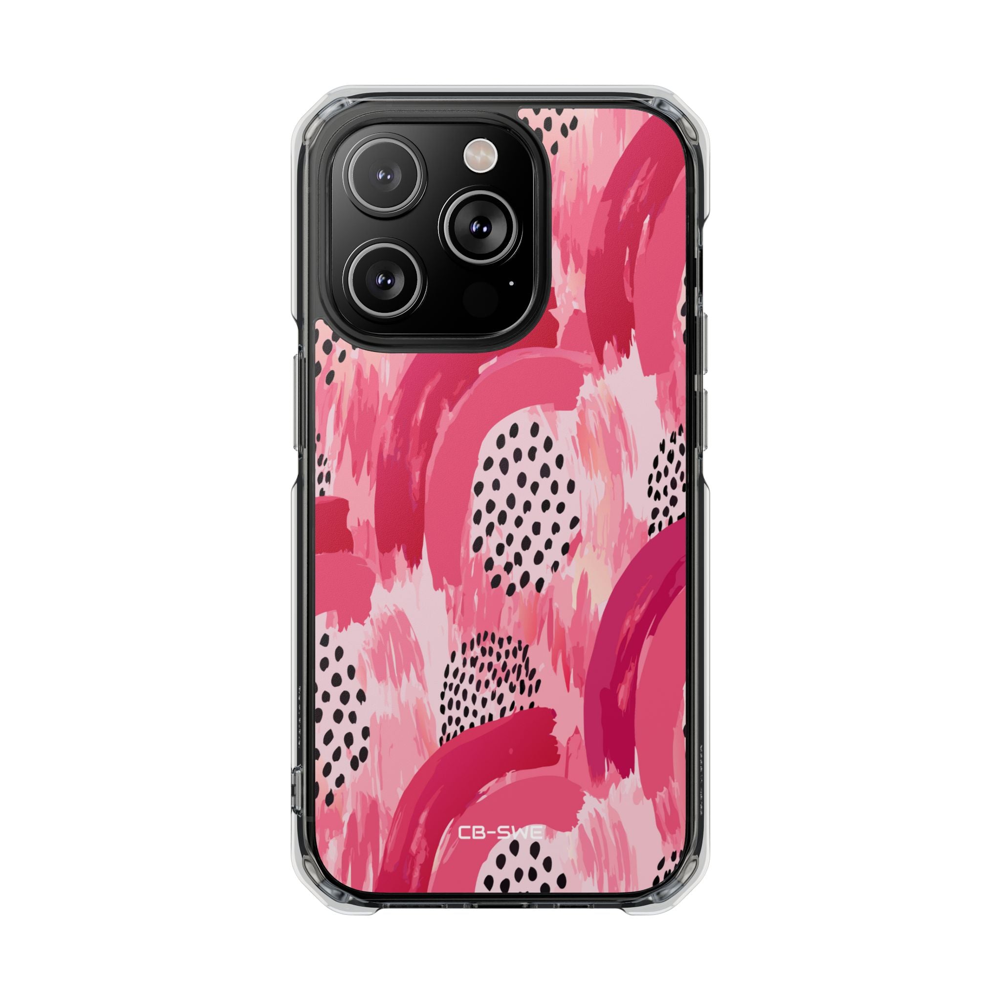 Vibrant Brushwork Dance iPhone Case - Impact