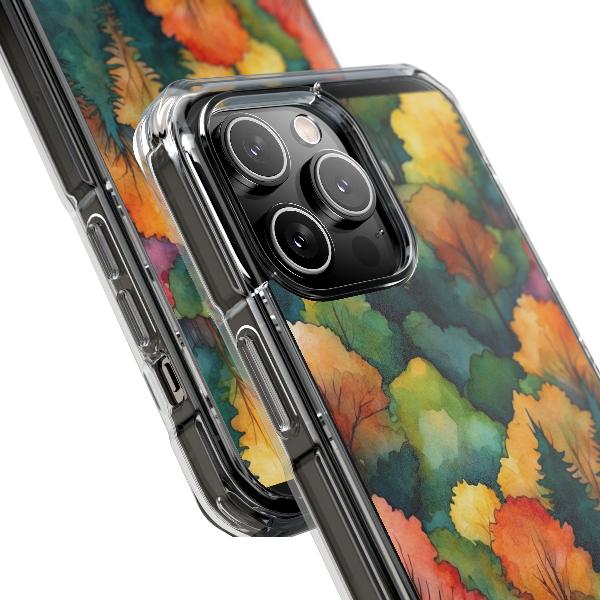 Autumn Leaves Dance iPhone Case - Impact