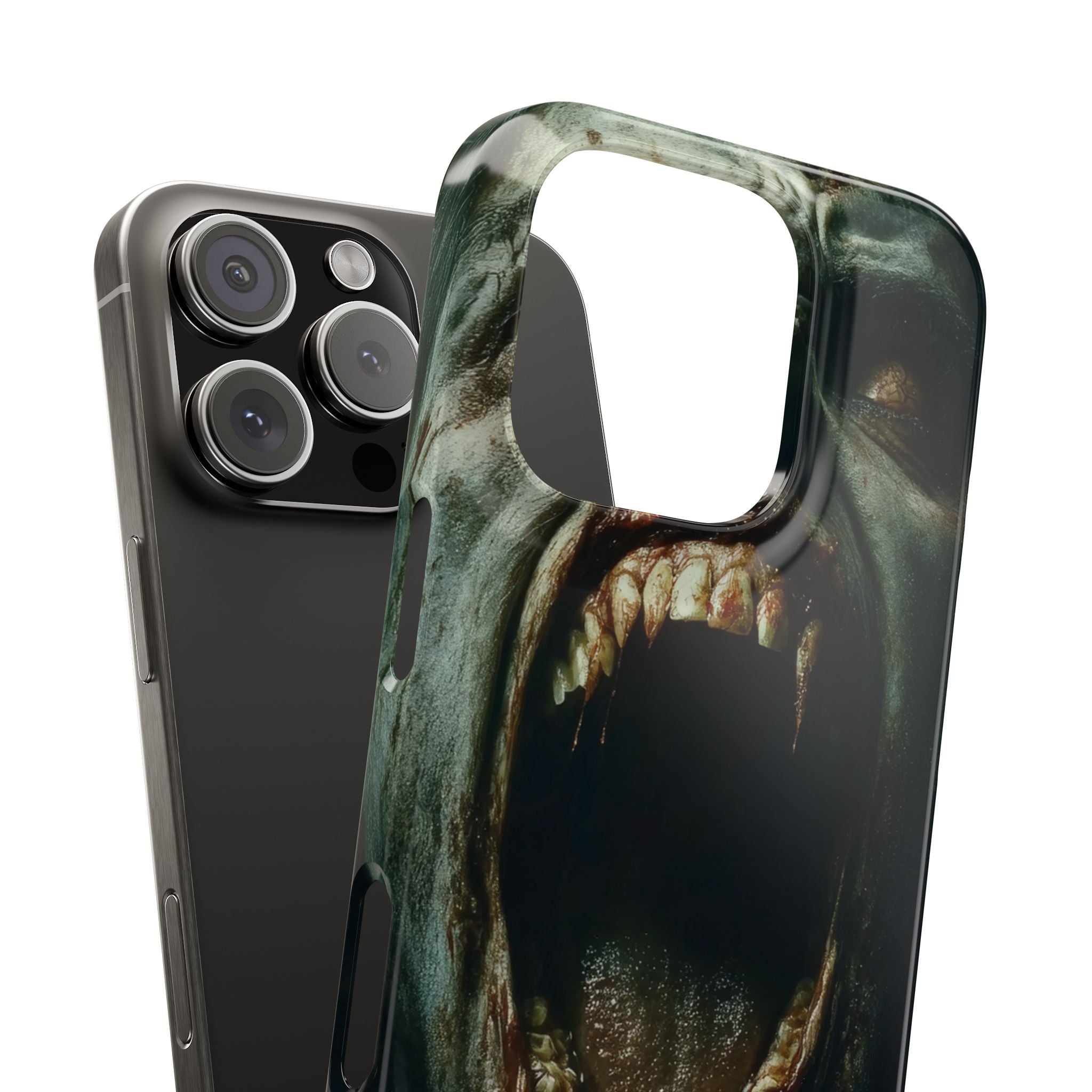 Gothic Wail of Decay iPhone 16 - Slim Phone Case