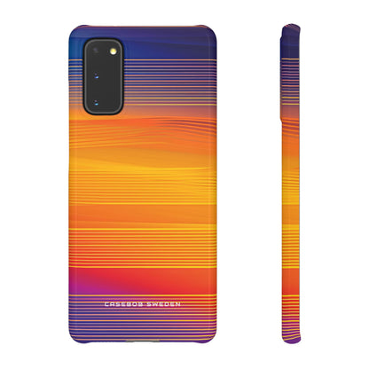 Gradient Sunset Flow Samsung S20 - Slim Phone Case