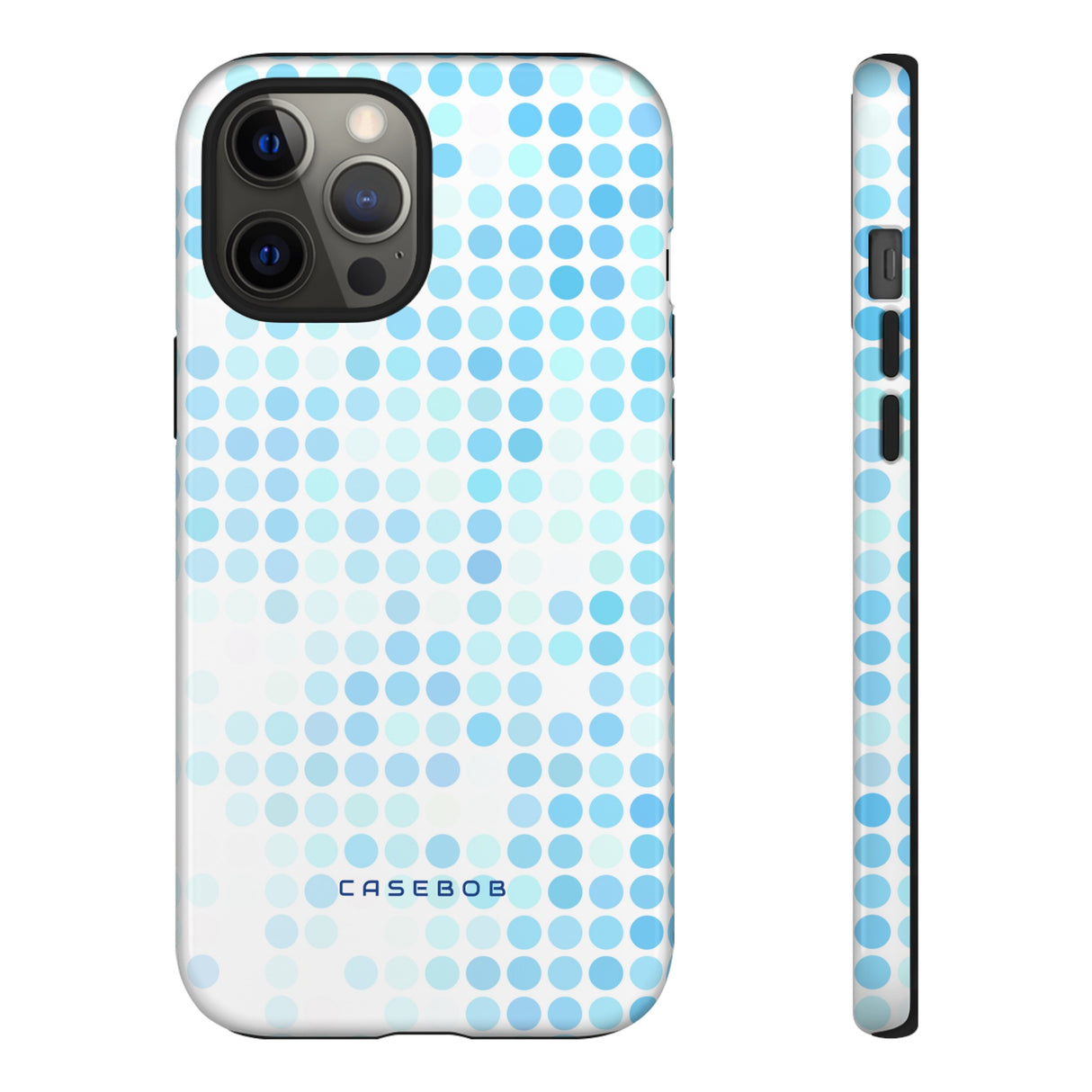 Blue Pixels - Protective Phone Case