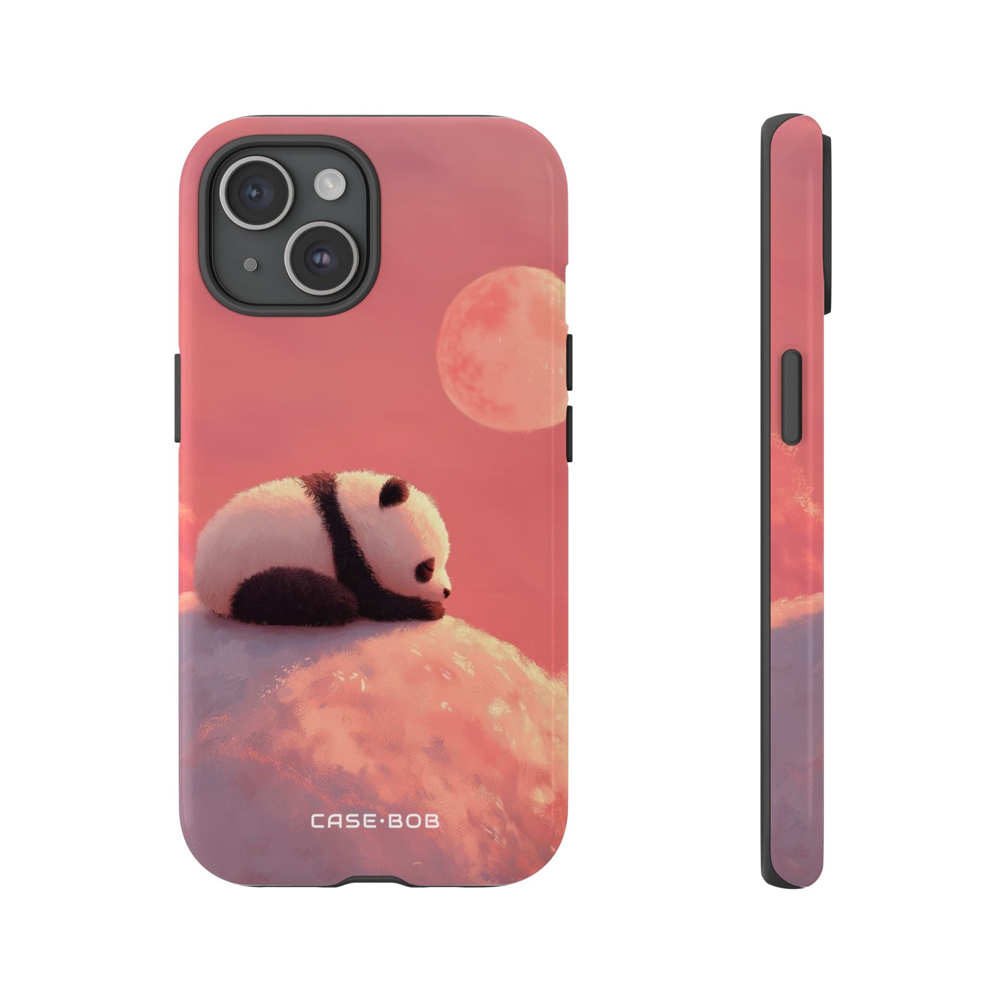 Panda Moonbeam iPhone 15 Case - Tough