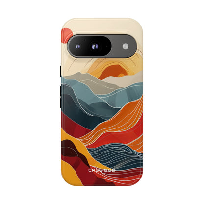 Sunlit Ridges Google Pixel 9 Case - Tough