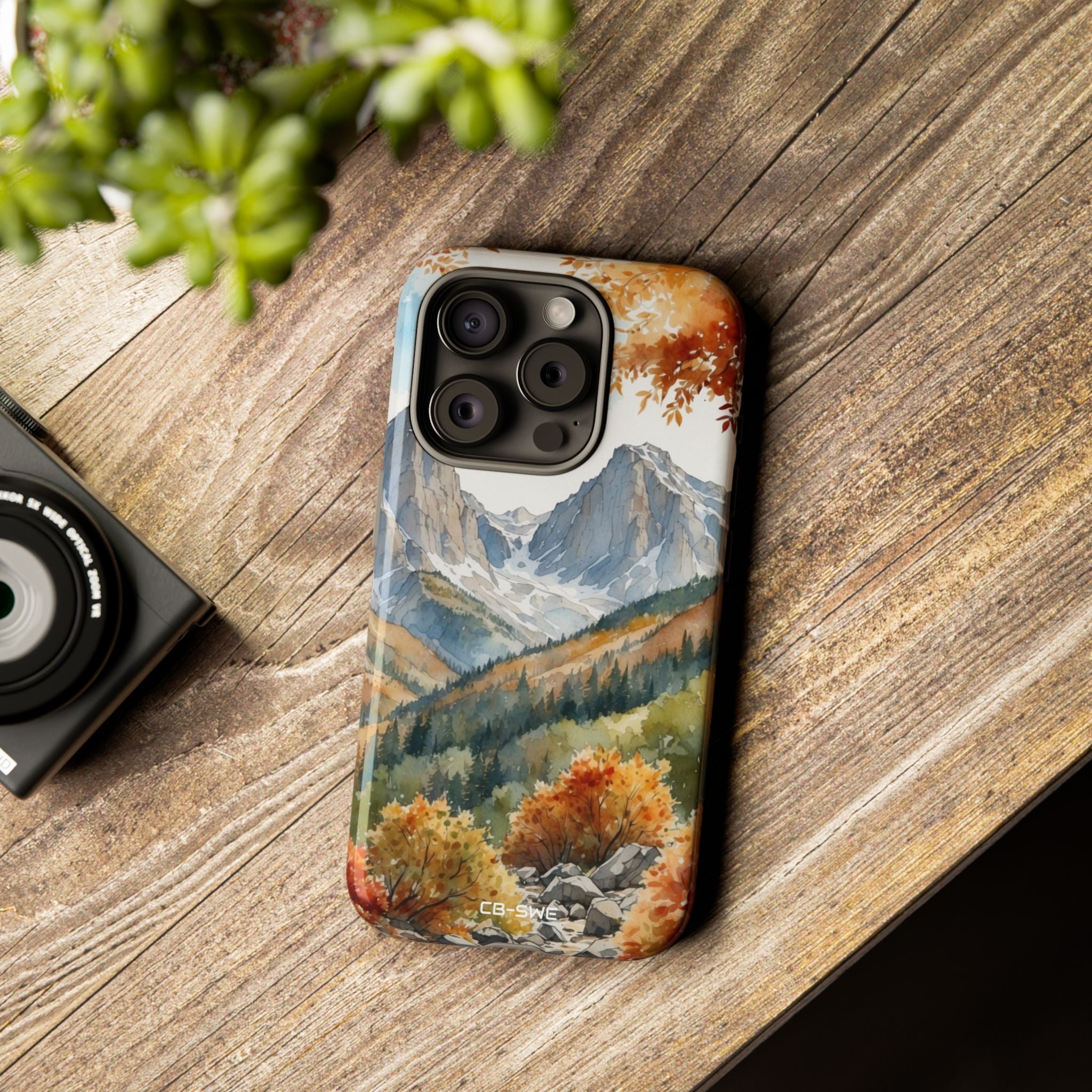 Autumn Leaves Dance - iPhone Case