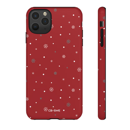 Snowflakes Dance Cheerfully - iPhone Case