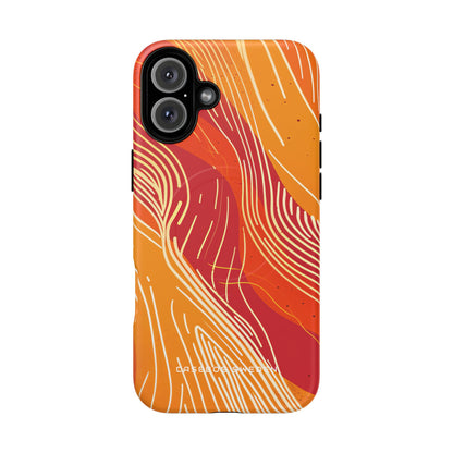 Gradient Flowwave Essence iPhone 16 | Tough+ Phone Case