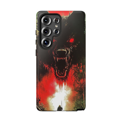 Crimson Wolf Samsung S25 Ultra Case - Tough