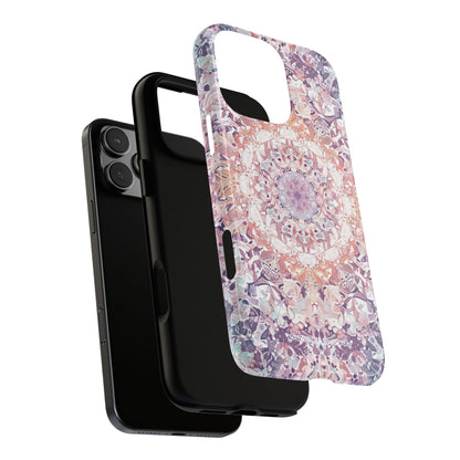 Purple Pink Mandala - Tough iPhone 16 Phone Case