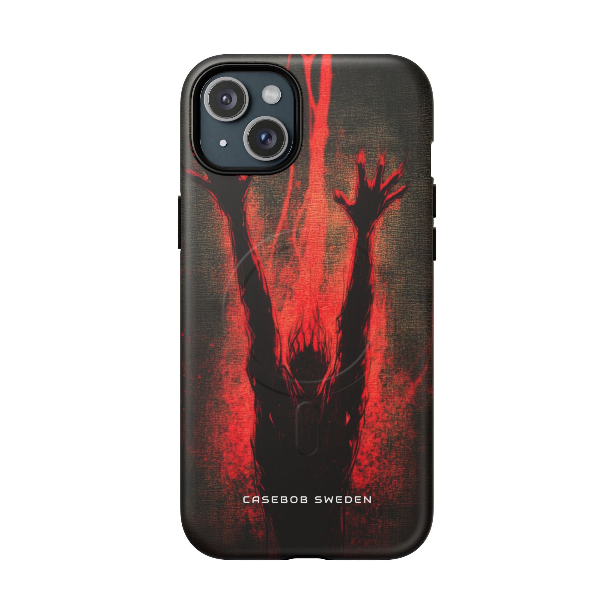 Gothic Crimson Ascension iPhone 15 | Tough+ Phone Case