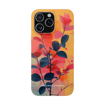 Vivid Floral Harmony iPhone 15 - Flexi Phone Case