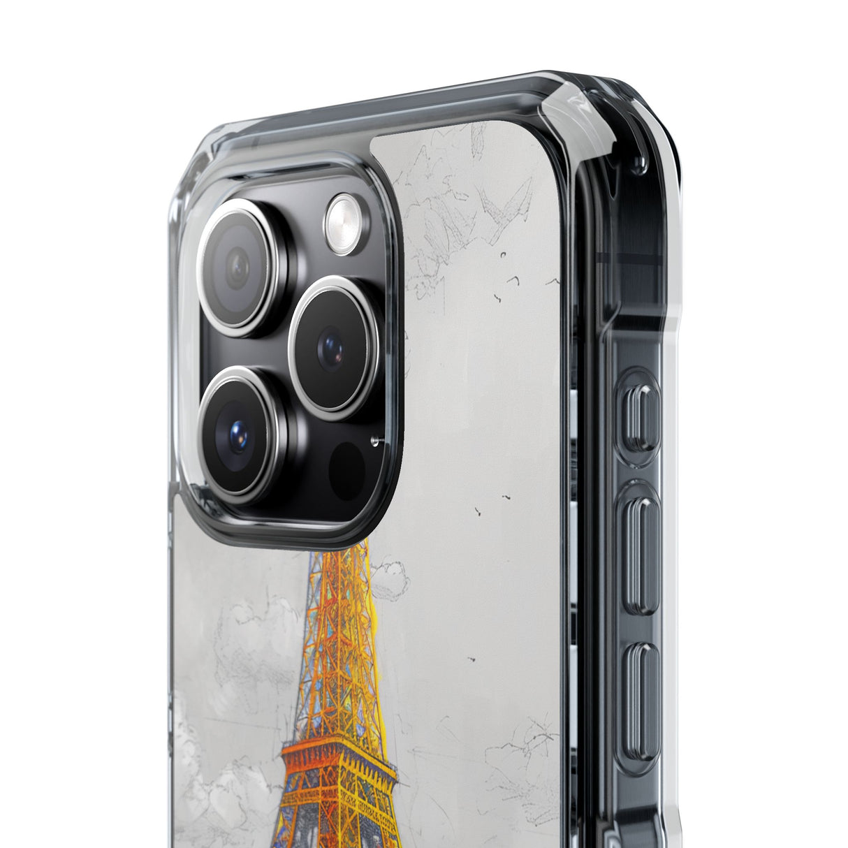 Autumnal Parisian Glow - Phone Case for iPhone (Clear Impact - Magnetic)