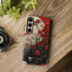 Moonlit Rose Peace - Protective Phone Case