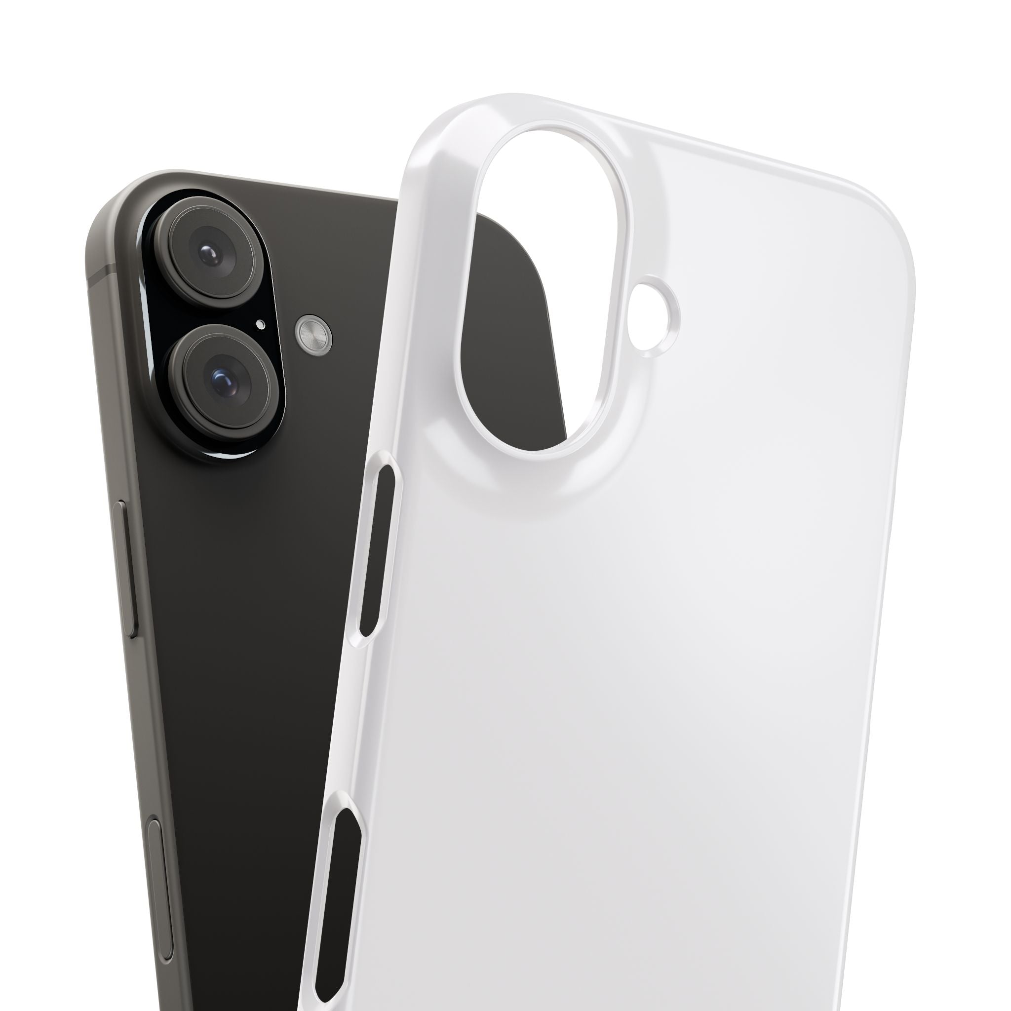 Ghost White iPhone 16 - Slim Phone Case