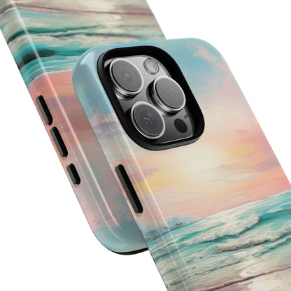 Waves Glistening Softly - iPhone Case