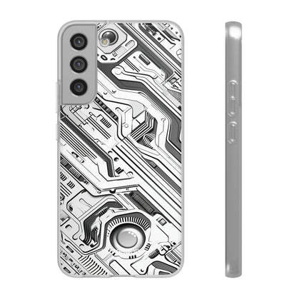 Techno Circuitry | Flexible Phone Case for Samsung Galaxy