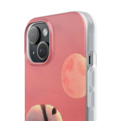 Panda Moonbeam iPhone 15 Case - Soft