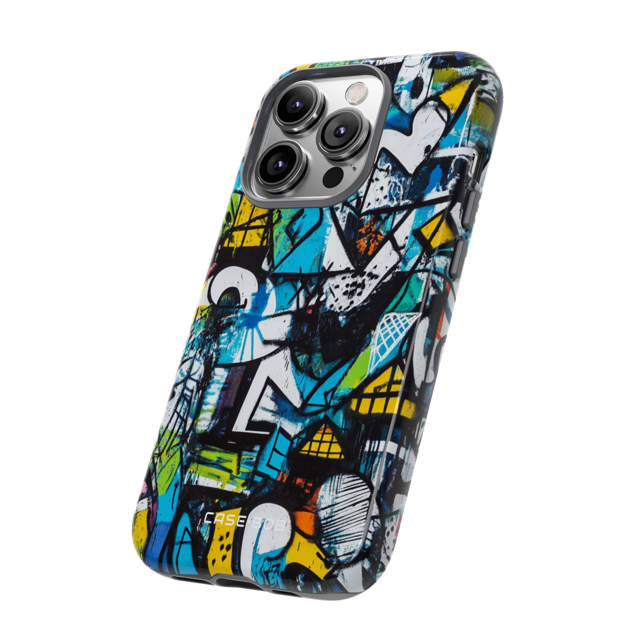 White Ripple Drift iPhone 14 Pro Case - Tough