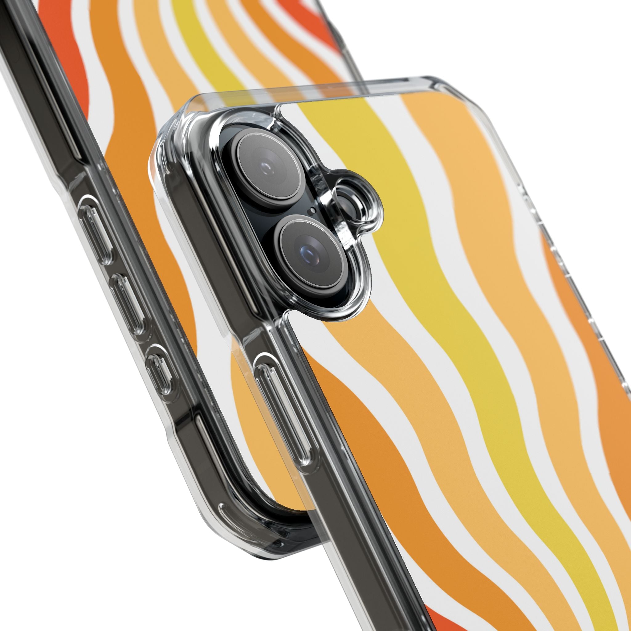 Retro Sunshine Waves iPhone Case - Impact