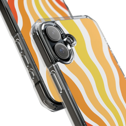 Retro Sunshine Waves iPhone Case - Impact