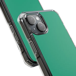 Jungle Green | Handyhülle für iPhone (Clear Impact Case - Magnetisch) 