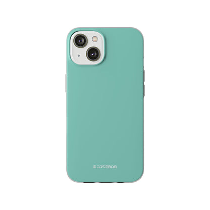 Middle Blue Green | Phone Case for iPhone (Flexible Case)